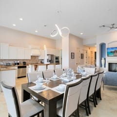 Spacious, game room, golf view, private pool & BBQ