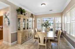 Gathering paradise with golf view and game room