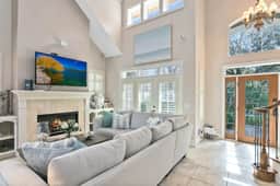 Gathering paradise with golf view and game room