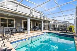 Superb family escape with theater and game room