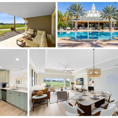 Modern resort condo close to amusement parks