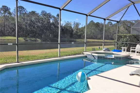 Lakefront Pool Villa w/ Game Room, Near Disney - Image 1