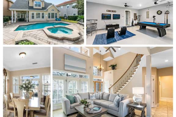 Gathering paradise with golf view and game room - Image 1