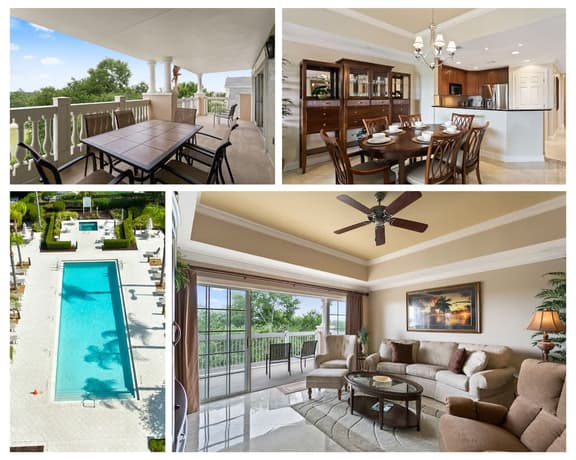 Beautiful 3 bed/3 bath condo on golf resort